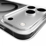 Puro iPhone 17 Pro Max Cover Lite Mag Transparent Sort