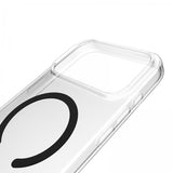 Puro iPhone 17 Pro Max Cover Lite Mag Transparent Sort