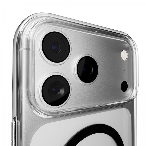 Puro iPhone 17 Pro Max Cover Lite Mag Transparent Sort