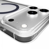 Puro iPhone 17 Pro Max Cover Lite Mag Transparent Blå