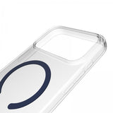 Puro iPhone 17 Pro Max Cover Lite Mag Transparent Blå