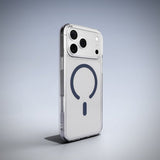 Puro iPhone 17 Pro Max Cover Lite Mag Transparent Blå