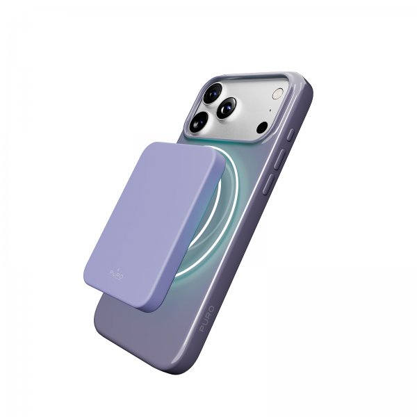 Puro iPhone 17 Pro Max Cover Pulse MagSafe Crown Blue