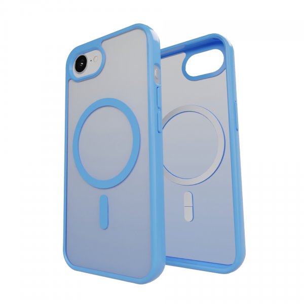 Puro iPhone 16/17 Cover Gradient Blå