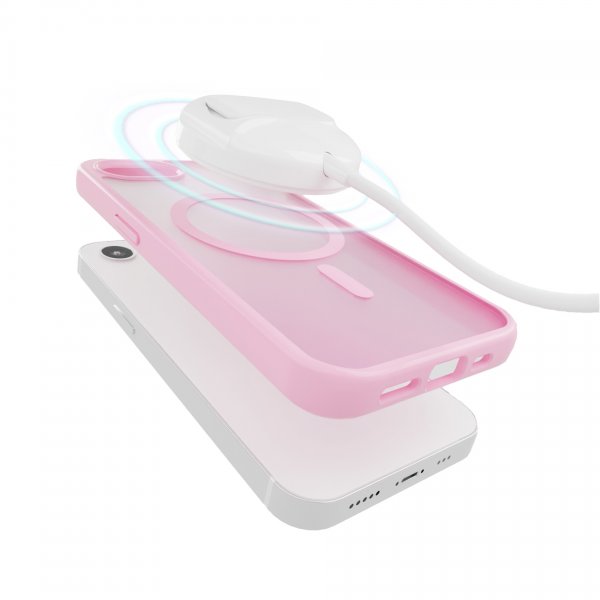 Puro iPhone 16/17 Cover Gradient Rosa
