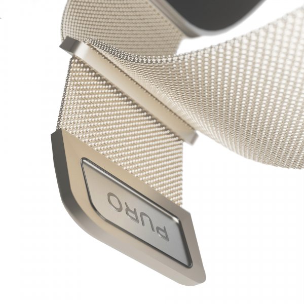 Puro Apple Watch 38/40/41/42mm Rem Milanese Champagne