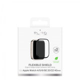 Puro Apple Watch 40mm (Series 4/5/6/SE) Skærmbeskyttelse Flexible Shield