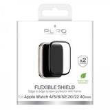 Puro Apple Watch 40mm (Series 4/5/6/SE) Skærmbeskyttelse Flexible Shield