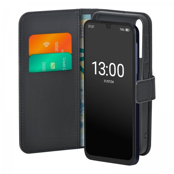 Puro Samsung Galaxy A15 Cover Wallet Stand Sort