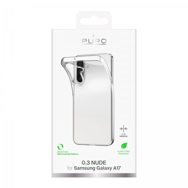 Puro Samsung Galaxy A17 Cover Nude Transparent