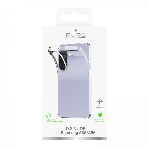 Puro Samsung Galaxy A36/Galaxy A56 Cover Nude Transparent
