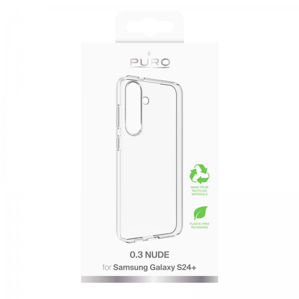 Puro Samsung Galaxy S24 Plus Cover Nude Transparent