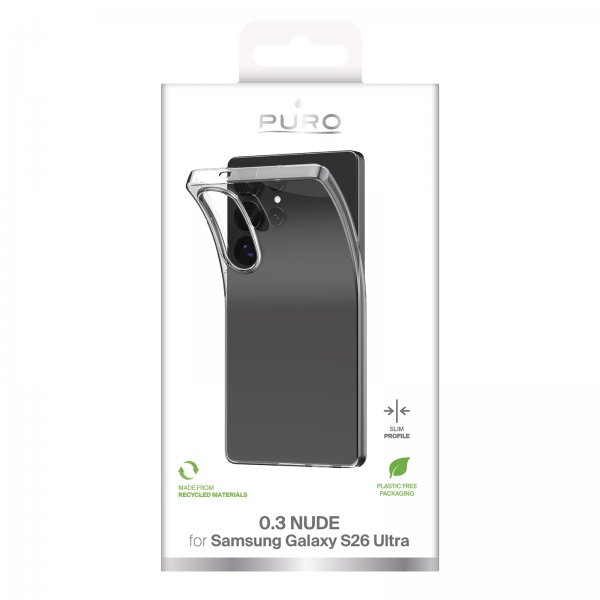 Puro Samsung Galaxy S26 Ultra Cover Nude Transparent