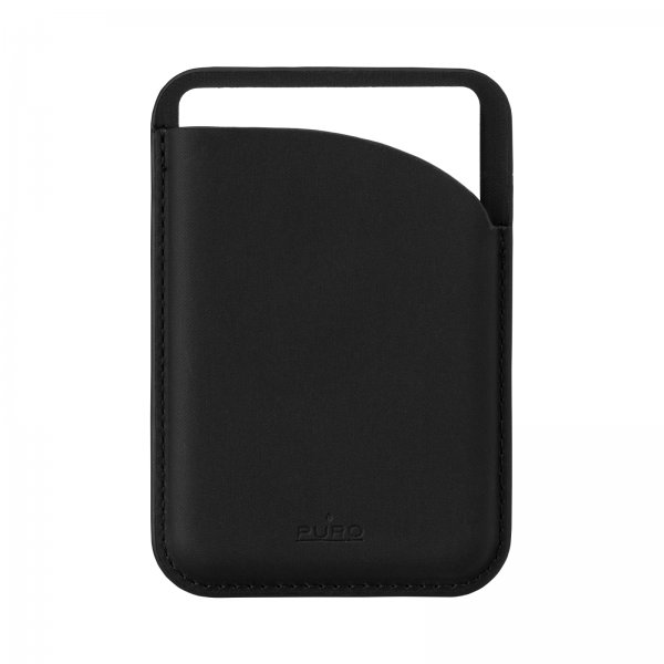 Puro MagSafe Kortholder Mag Wallet Sort