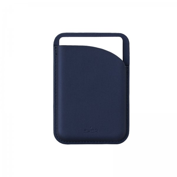 Puro MagSafe Kortholder Mag Wallet Mørkeblå