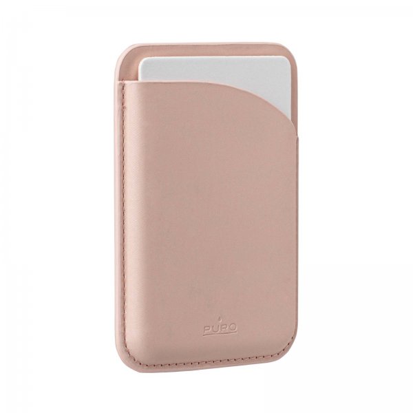 Puro MagSafe kortholder Mag Wallet rosa