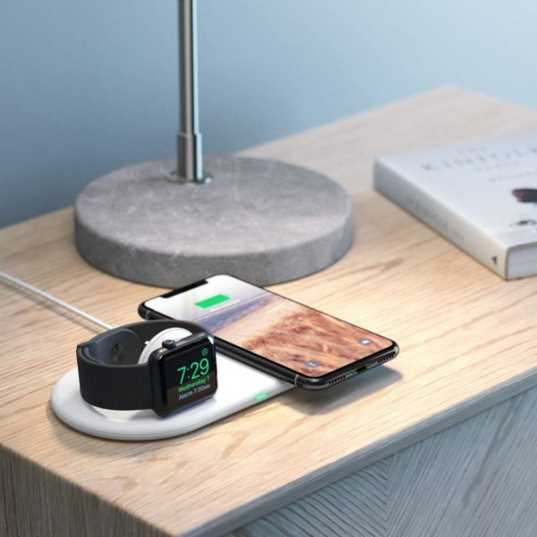 ALOGIC Trådløs Rapid Opladningsdock til Apple Watch og iPhone