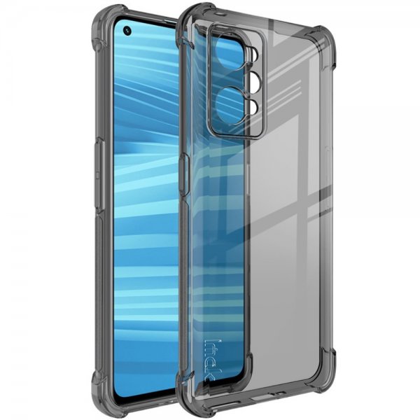 Imak Realme GT Neo 2 Cover Airbag Gennemsigtig Sort