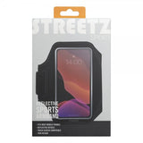 Streetz Reflective Sports Armbånd Slim Sort