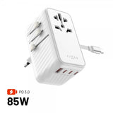 Fast Rejselader Voyager World Adapter 85W