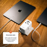 Fast Rejselader Voyager World Adapter 85W