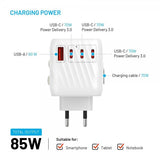 Fast Rejselader Voyager World Adapter 85W