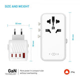 Fast Rejselader Voyager World Adapter 85W