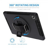 Armor-X Lenovo Tab M10 Plus TB-X606F Cover Regntæt Robust Etui Håndstrop Kickstand