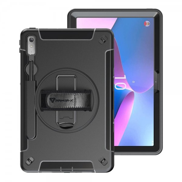 Armor-X Lenovo Tab P11 Pro (2. generation) TB132 TB138 Skal Regntæt Robust Cover Håndstrop Kickstand