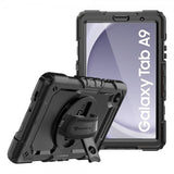 Armor-X Samsung Galaxy Tab A9 Cover Vandtæt Robust Etui Håndstrop Kickstand
