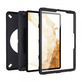 Armor-X Samsung Galaxy Tab S9 FE Plus Cover Vandafvisende Robust Etui Håndrem Kickstand