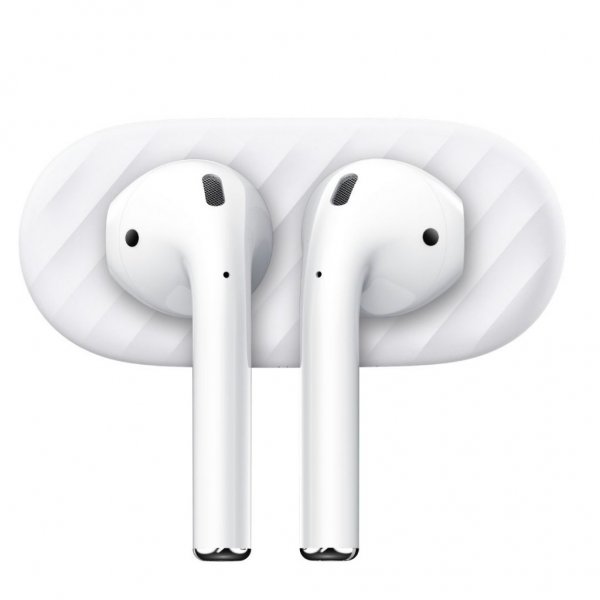 KeyBudz AirDockz Magnetisk holder til AirPods Hvid