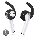 KeyBudz EarBuddyz Ear Hooks til AirPods og EarPods Sort