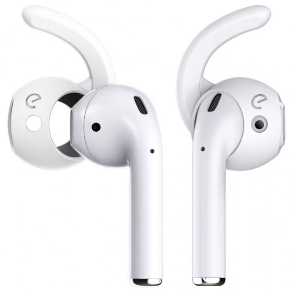 KeyBudz EarBuddyz ørekroge til AirPods og EarPods Hvid