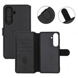 Rvelon Samsung Galaxy S26 Plus Cover 4 Kortrum Aftageligt Cover Sort