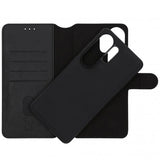 Rvelon Samsung Galaxy S26 Ultra Etui 4 Kortlommer Aftageligt Cover Sort