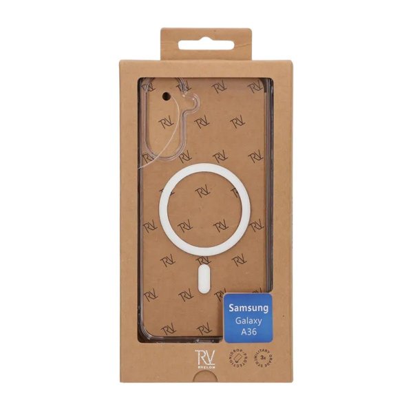 Rvelon Samsung Galaxy A36 Cover TPU MagSafe Transparent