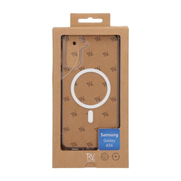 Rvelon Samsung Galaxy A56 Cover TPU MagSafe Transparent