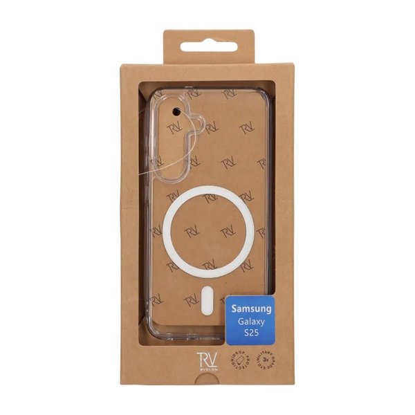 Rvelon Samsung Galaxy S25 Cover TPU MagSafe Transparent