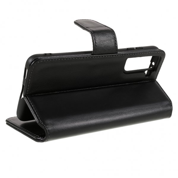 Nordic Covers Samsung Galaxy S22 Cover Essential Leather Raven Black
