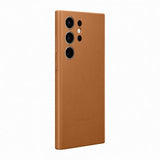 Samsung Original Galaxy S23 Ultra Cover i Læder, Camel