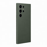 Samsung Original Galaxy S23 Ultra Cover i Læder Grøn