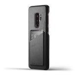 Mujjo Samsung Galaxy S9 Plus Cover Full Leather Wallet Case Sort