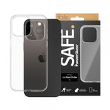 SAFE by PanzerGlass iPhone 15 Pro Max Cover Soft TPU Case Transparent