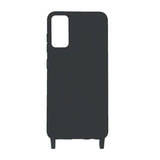 Samsung Galaxy S20 Cover Silikone med Halsrem Sort
