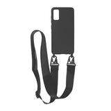 Samsung Galaxy S20 Cover Silikone med Halsrem Sort