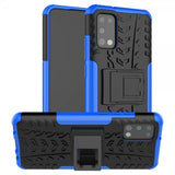 Samsung Galaxy A02s Cover Dækmønster Stativfunktion Blå