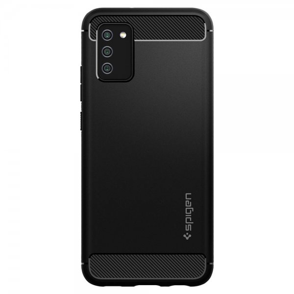 Spigen Samsung Galaxy A02s Cover Rugged Armor Mat Sort