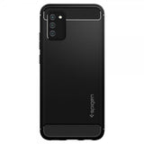 Spigen Samsung Galaxy A02s Cover Rugged Armor Mat Sort