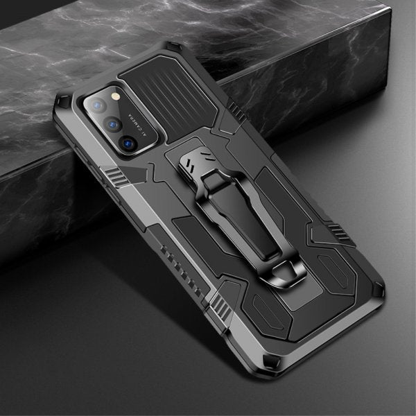 Samsung Galaxy A02s Cover med Bælteclip Sort
